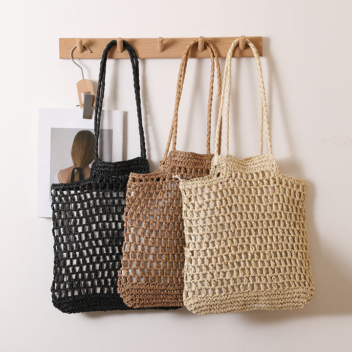 Handmade natural material tote bag Skanto