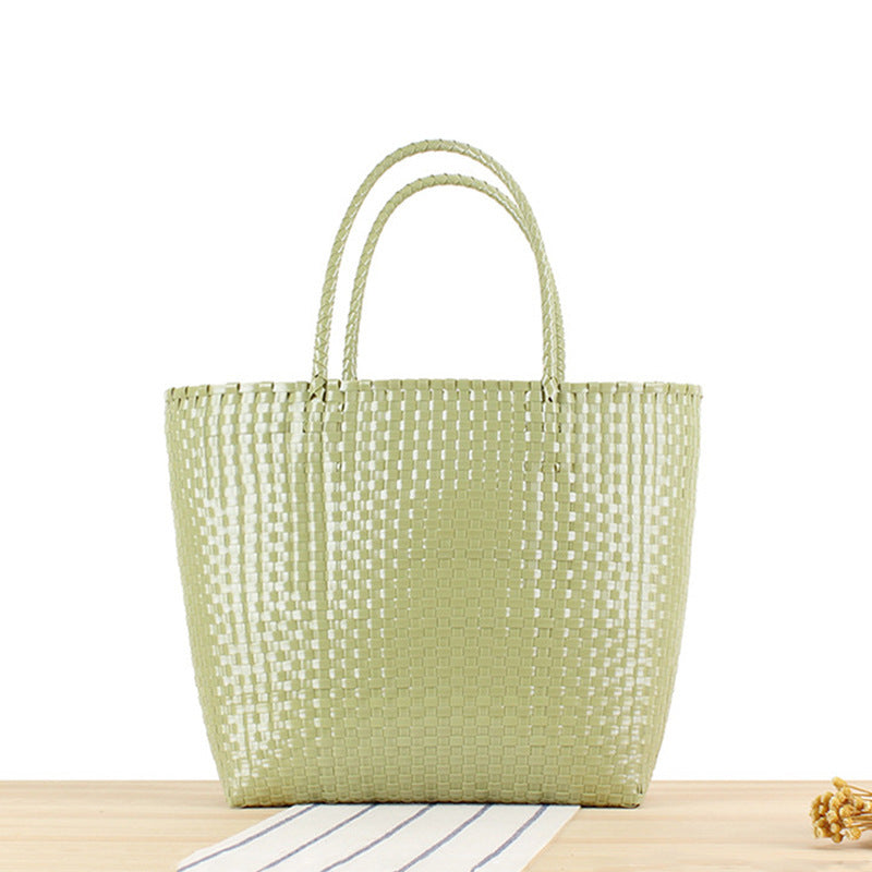 Padded tote bag in durable plastic fabric Skanto