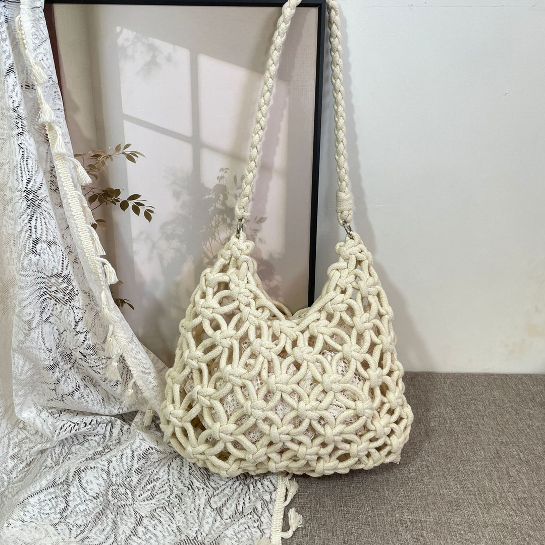 Moderne Makramee Shopping Bag Skanto