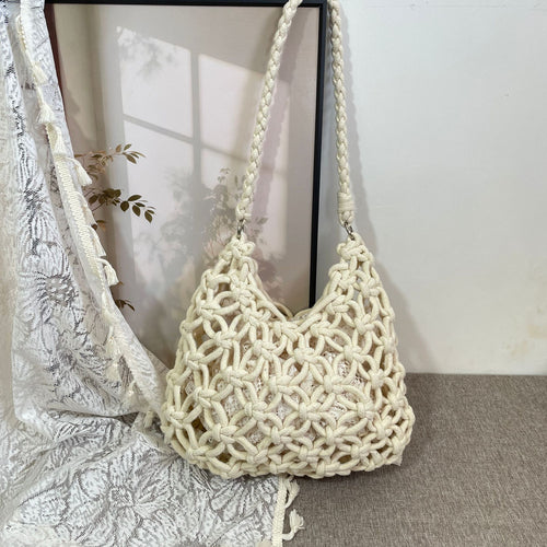 Moderne Makramee Shopping Bag Skanto