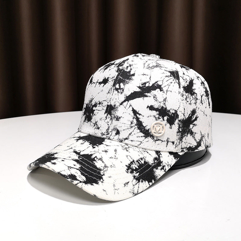 Kvinnelig Stilig Spruttrykk Baseball Caps Skanto