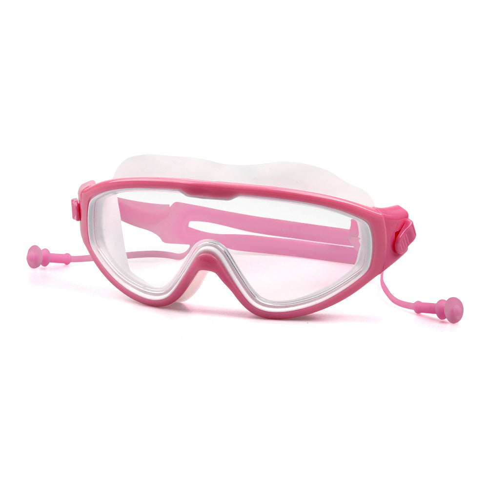 Vanntett svømmebrille med justerbar nesestykket Skanto