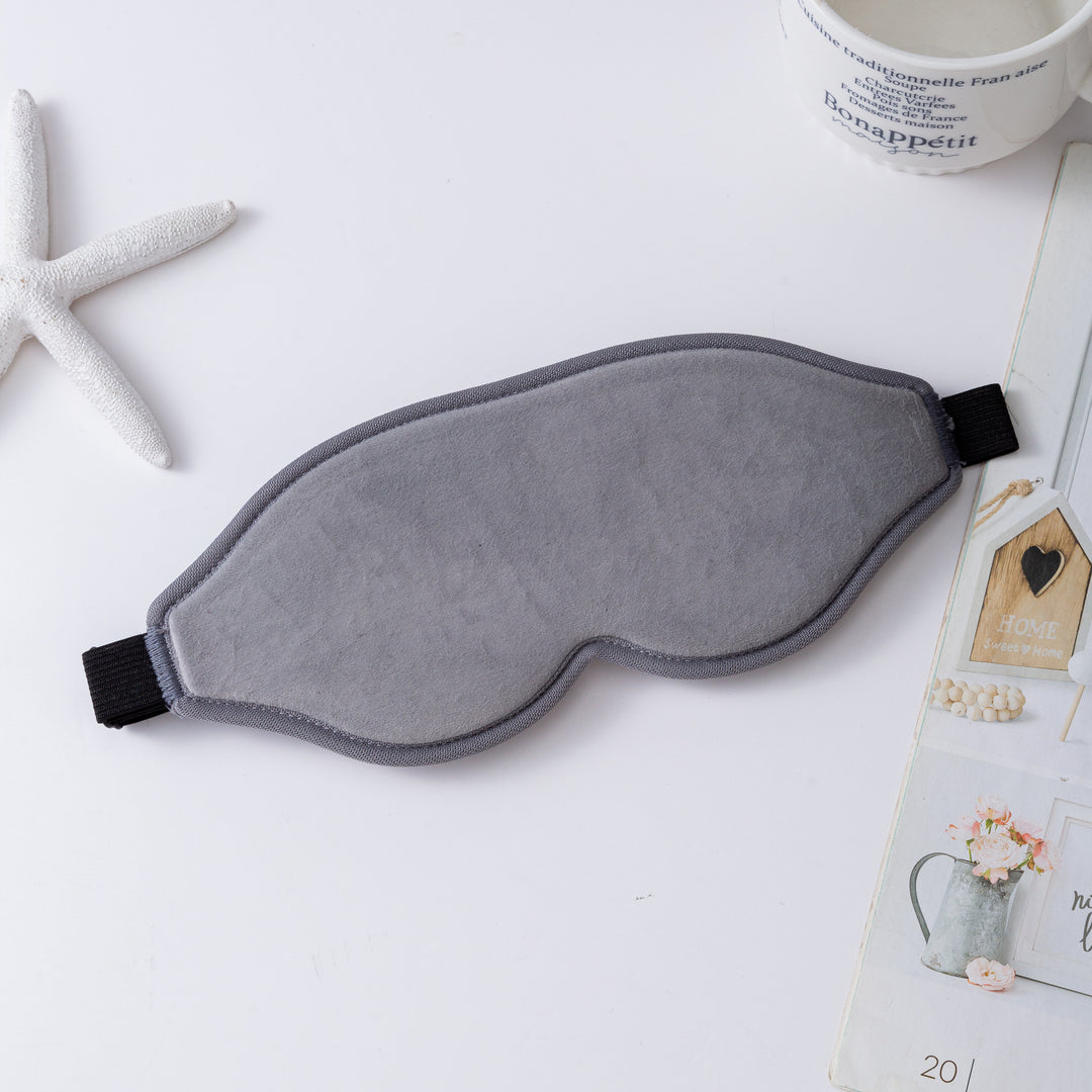 Unisex nan ergonomisk sovemaske med tredimensjonal kontur og justerbart gummibånd Skanto