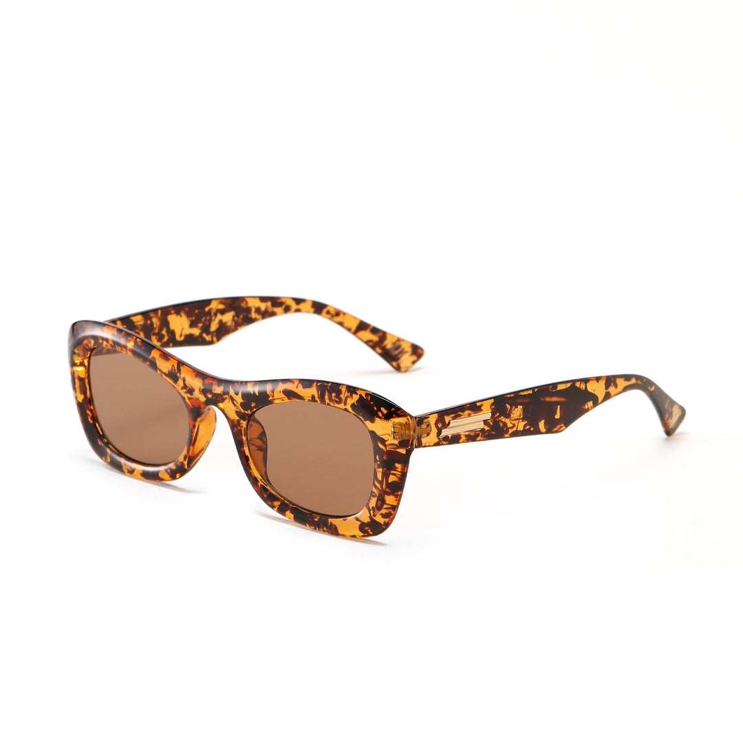 Damer stilige solbriller i trendy geometrisk design Skanto