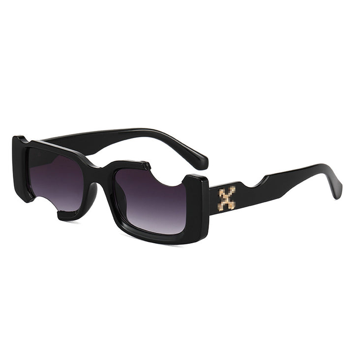 Dame eksklusiv moderne solbrille med futuristisk design Skanto