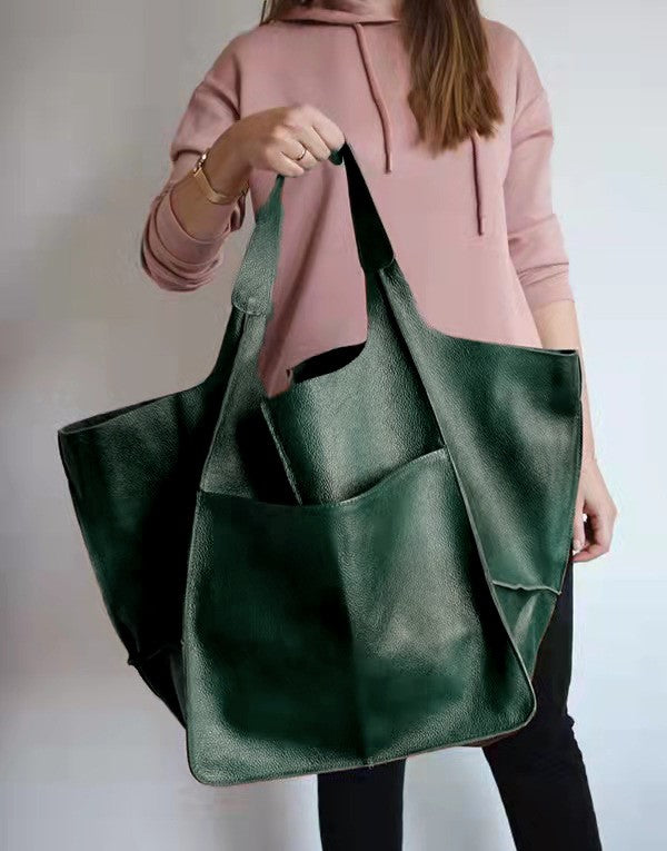 Bag laget av vegansk skinn | Myk og Lett Skanto