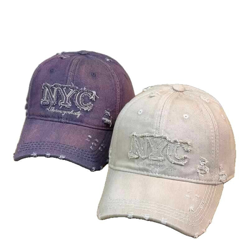 Kvinnens distressed fashion baseball cap Skanto
