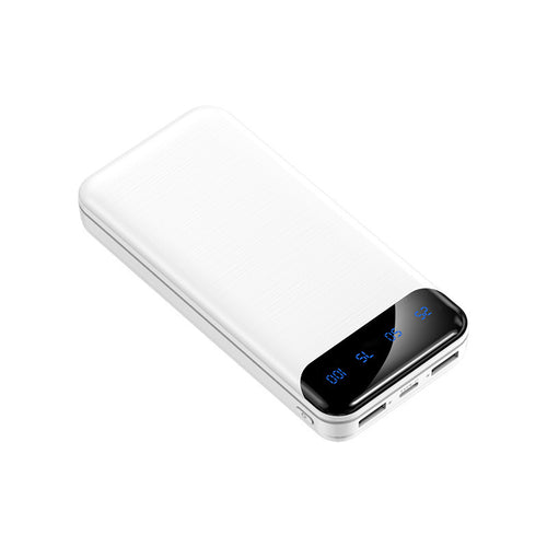 Høyytelses powerbank med intelligent lade konsept og digital skjerm Skanto