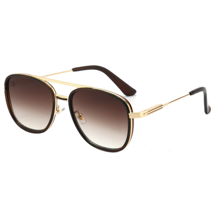 Damer Elegant Pilot solbrille med høykvalitets linser og stilig metalramme Skanto