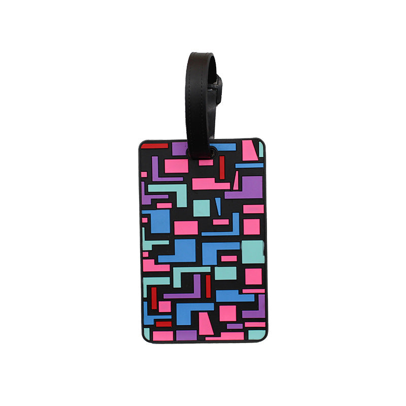 Unisex Bagasjevippe med moderne geometrisk design Skanto