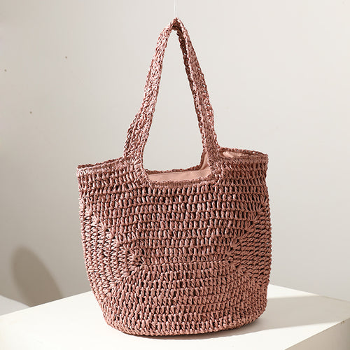 Handmade basket bag with comfortable inner bag Skanto