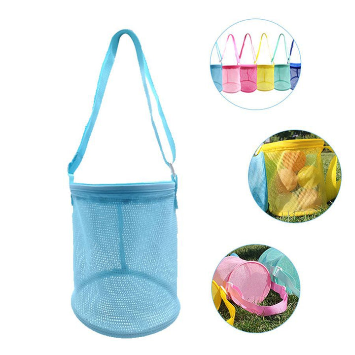 Pustende sportbag laget av nettmateriale Skanto