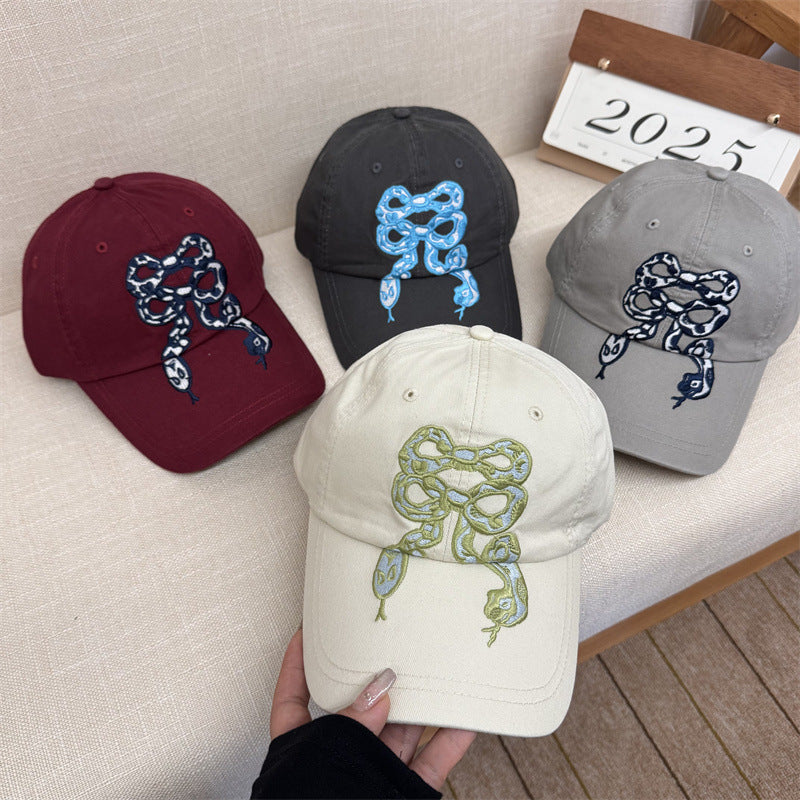 Damebroidered grafisk baseball caps Skanto