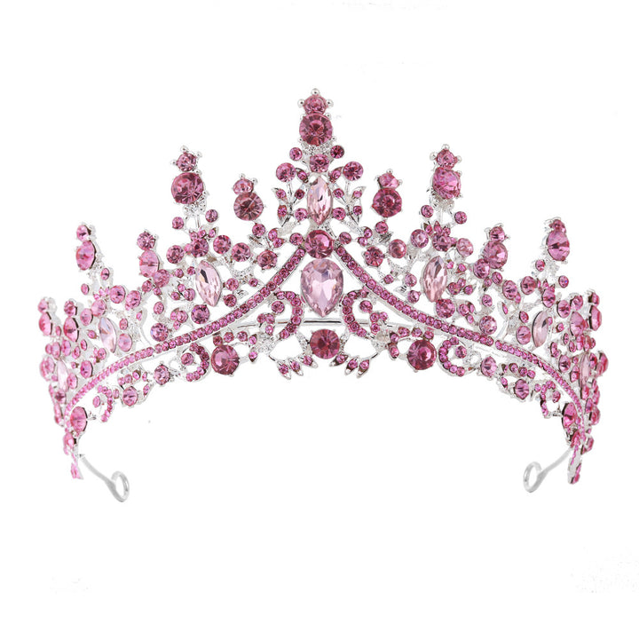 Dame Strass Tiara med glitrende edelstener Skanto