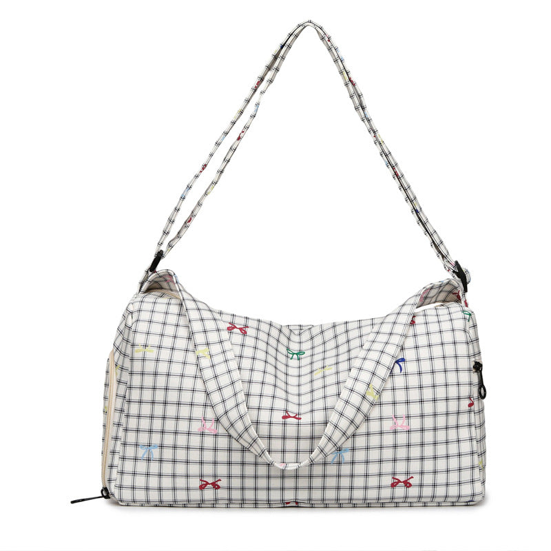 Sporty crossover bag with unique star pattern Skanto