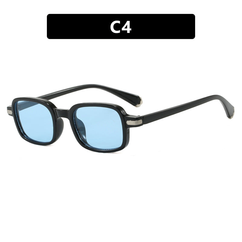 Women's Fashionable Square Sunglasses in Trendy Tortoiseshell Design Skanto