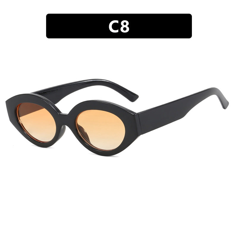 Women's creative sunglasses in elegant retro style Skanto