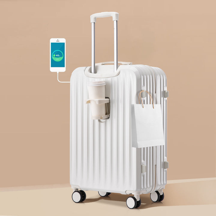 Smart Charging Hard-Shell Suitcase Skanto