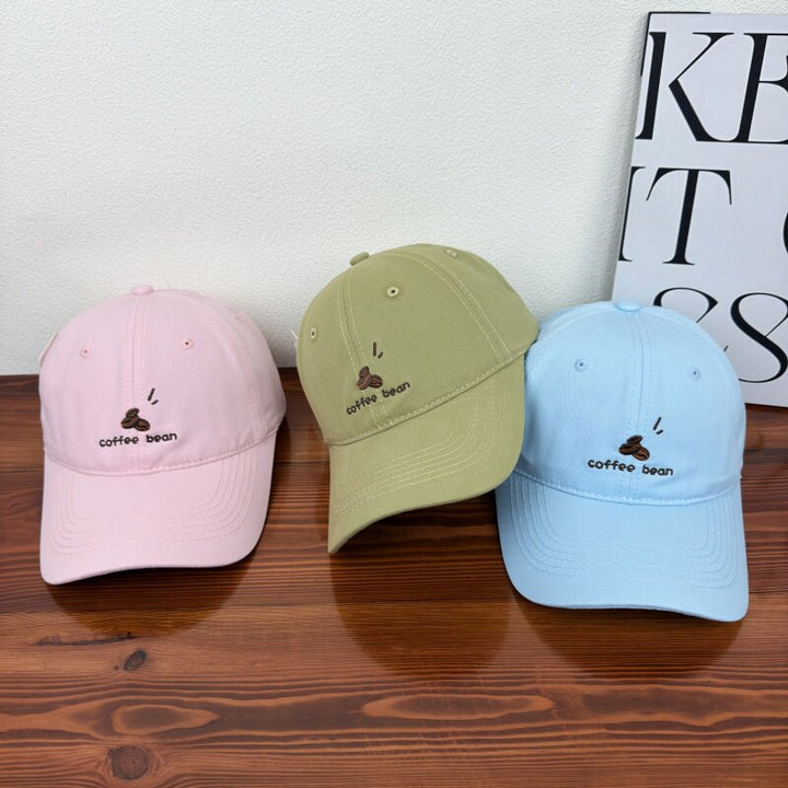 Kvinne Brodert Kaffe Bønne Baseball Cap Skanto