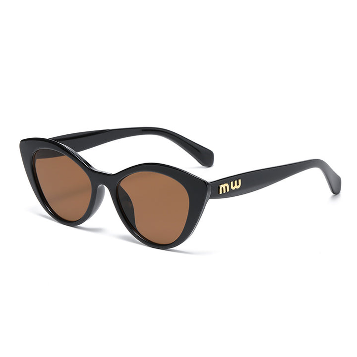 Kvinnenes fashionable cat-eye solbriller med UV-beskyttelse Skanto