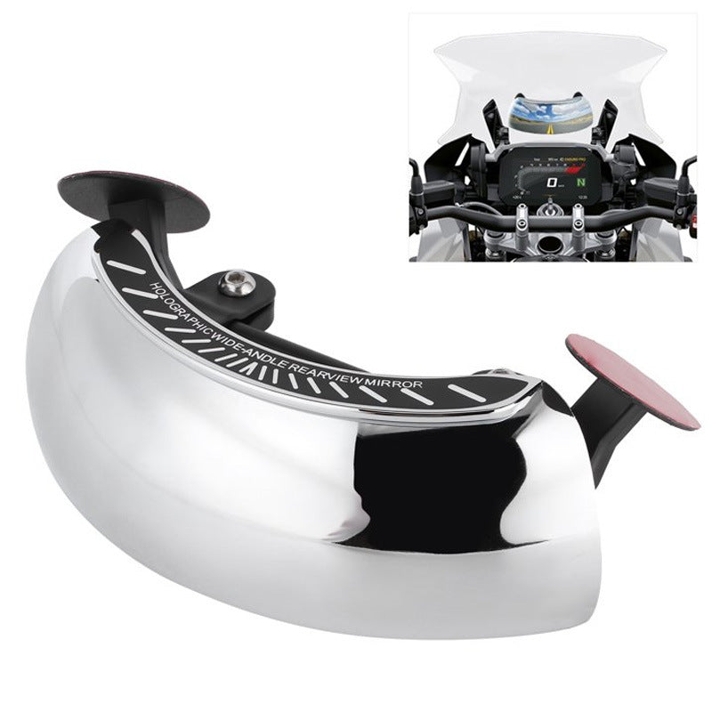 Holographic Wide-Angle Motorcycle Mirror Skanto