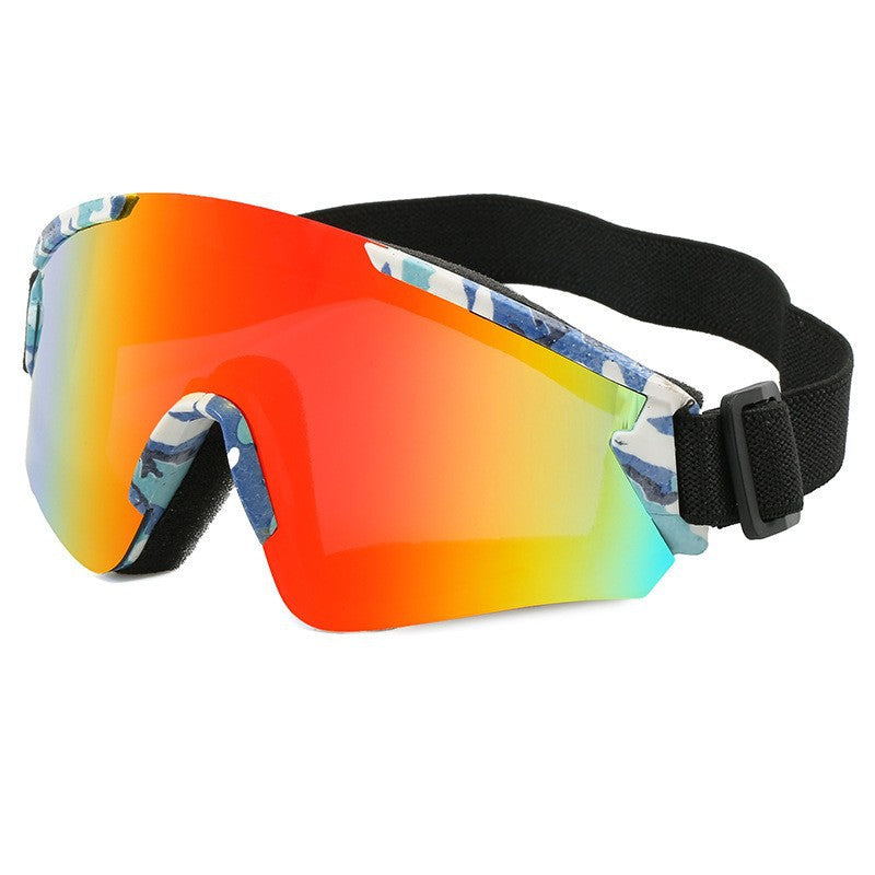 Dame Sport-solbrille med speilreflekterendes høyytelsesdesign Skanto