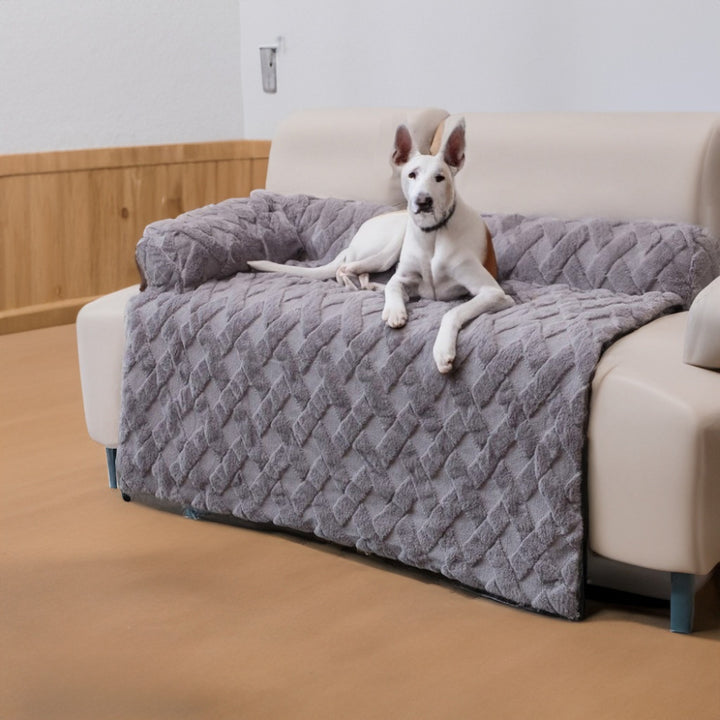 Plush Sofaprotektor Hundeseng