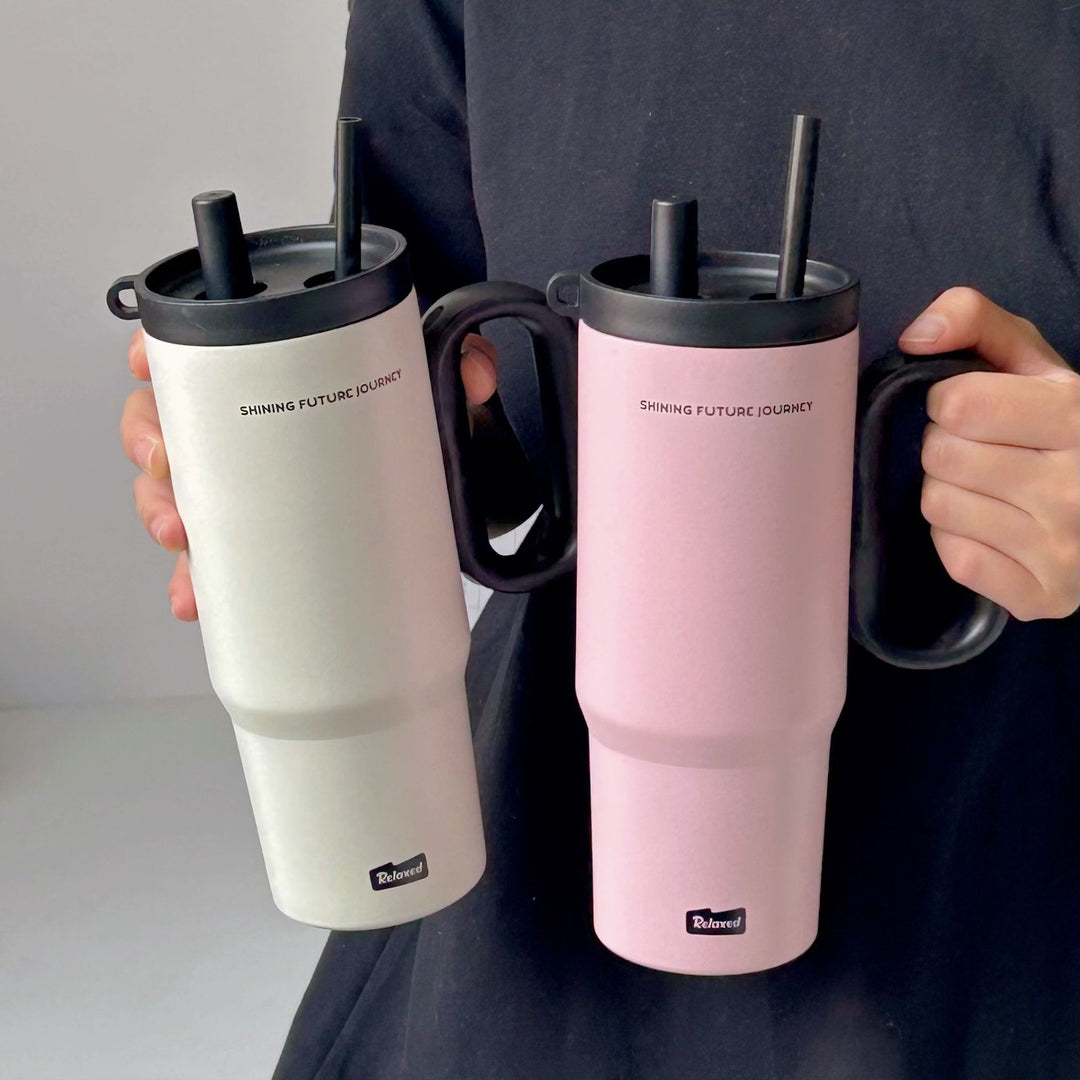 Damen Thermobecher mit praktischem Doppeltrinksystem Skanto