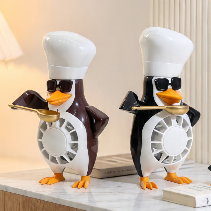 Dame bordvifte i moderne pingvin-design Skanto