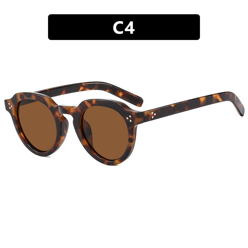 Women's stylish round glasses Skanto