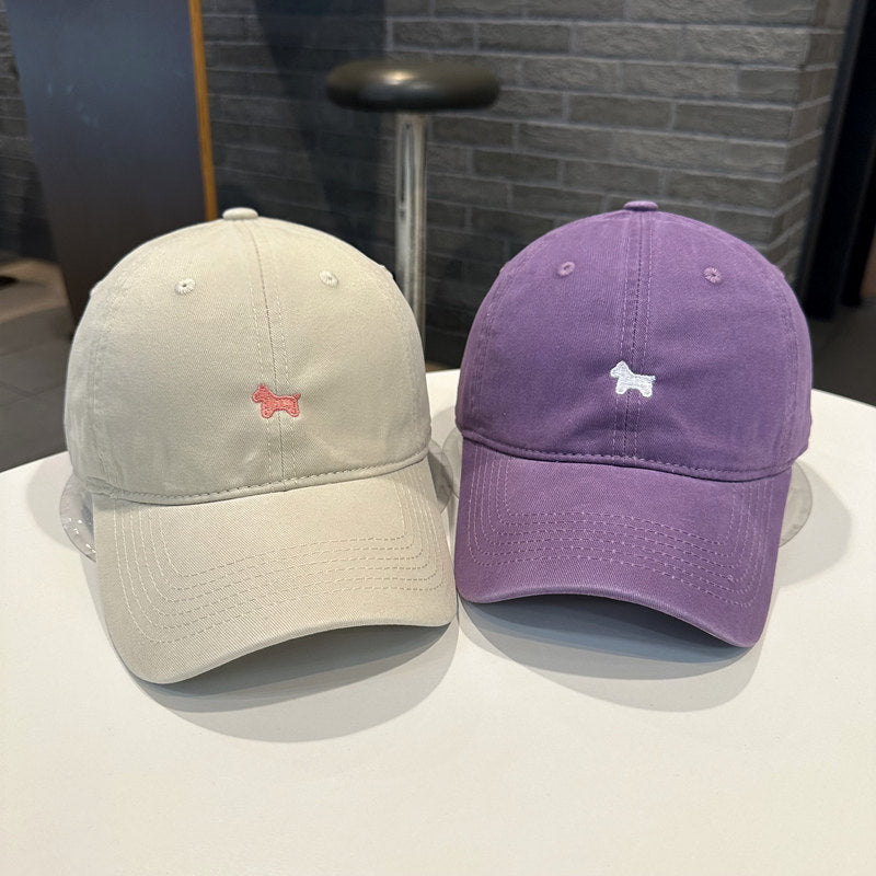Herre Casual Brodert Bomullcaps Skanto
