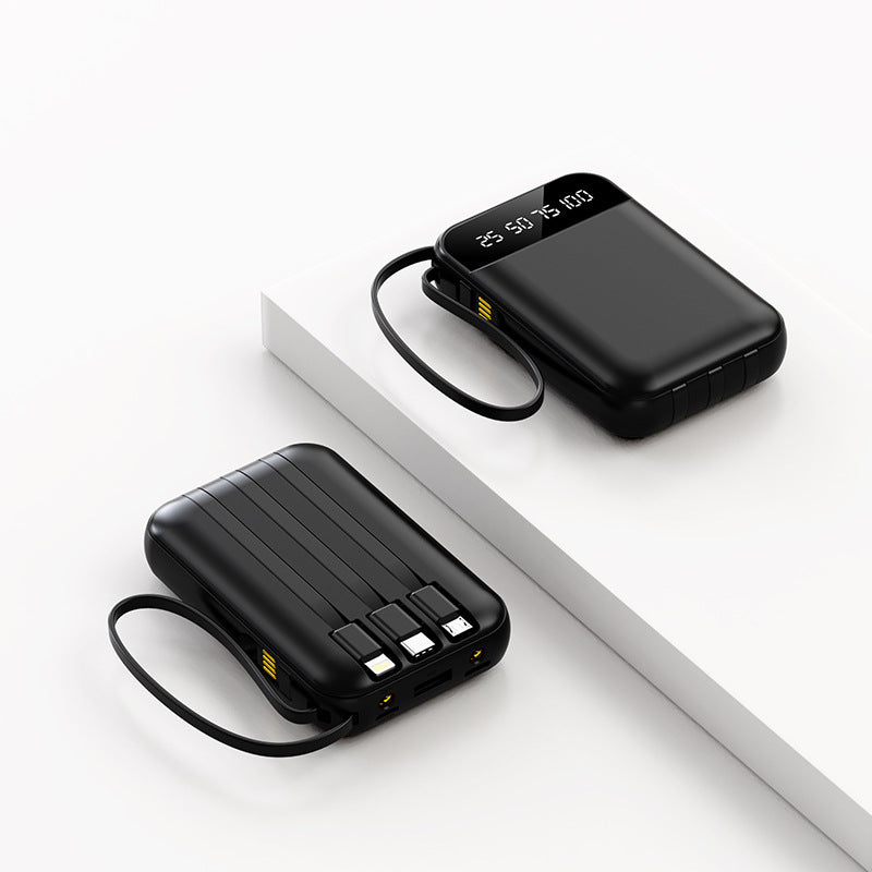 Høyytelses Powerbank med digitalt display Skanto