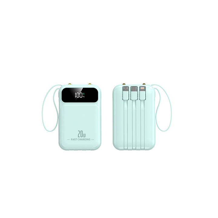 Bærbar Powerbank med hurtigladingfunksjon Skanto