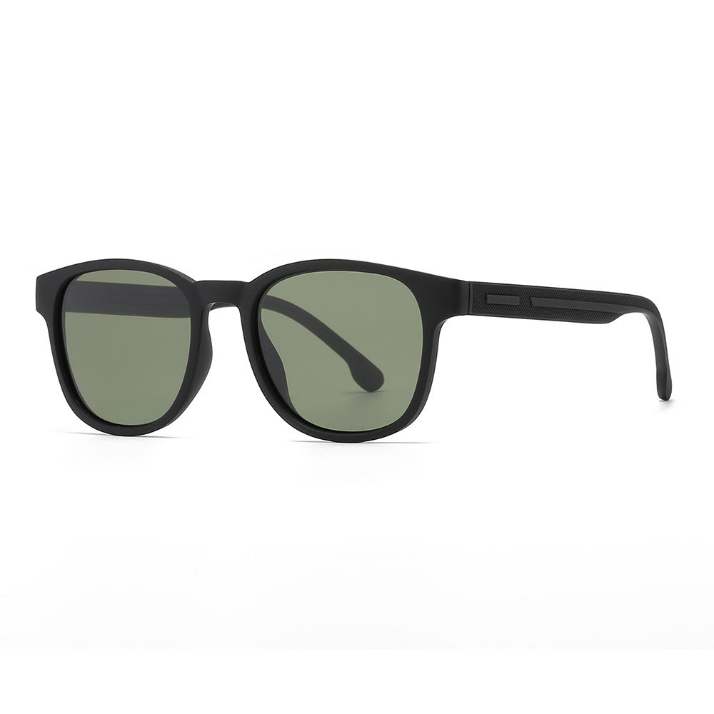Herre Sleek Minimalist Square Frame solbriller Skanto