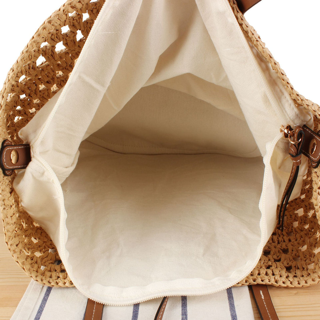 Hand-crocheted beach bag Skanto