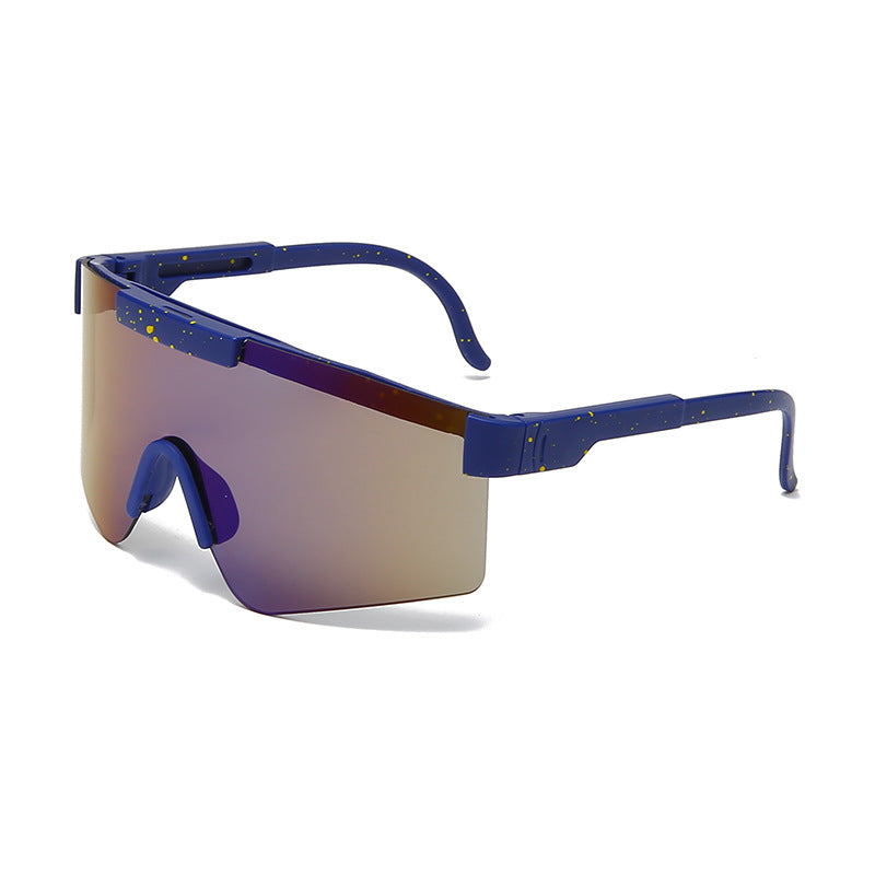 Dame Sport-solbrille med futuristisk design Skanto