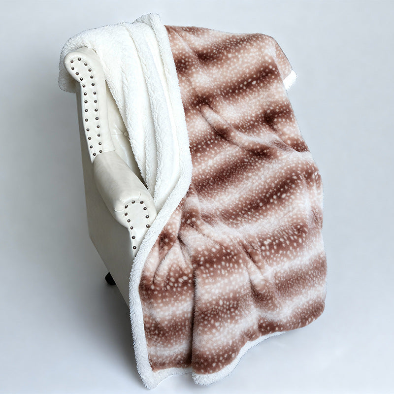 Damer Koselig Hundeteppe med myk Fleece og moderne Design Skanto