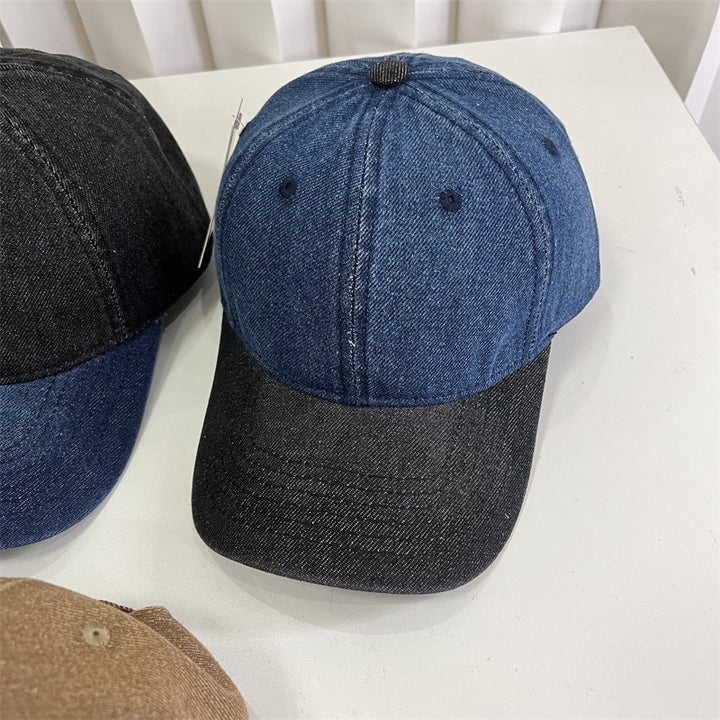 Menns denim-stil justerbar caps Skanto