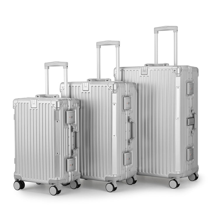 Unisex Aluminium Hard Shell Reisebagasjesett Skanto