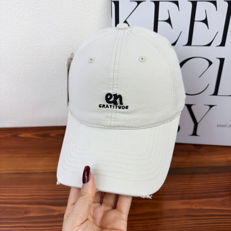 Kvinnenes Avslappet Bomullsbrodert Baseball Caps Skanto