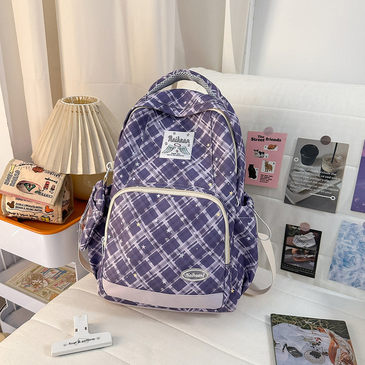 Casual Multi-Pocket Ryggsekk Skanto
