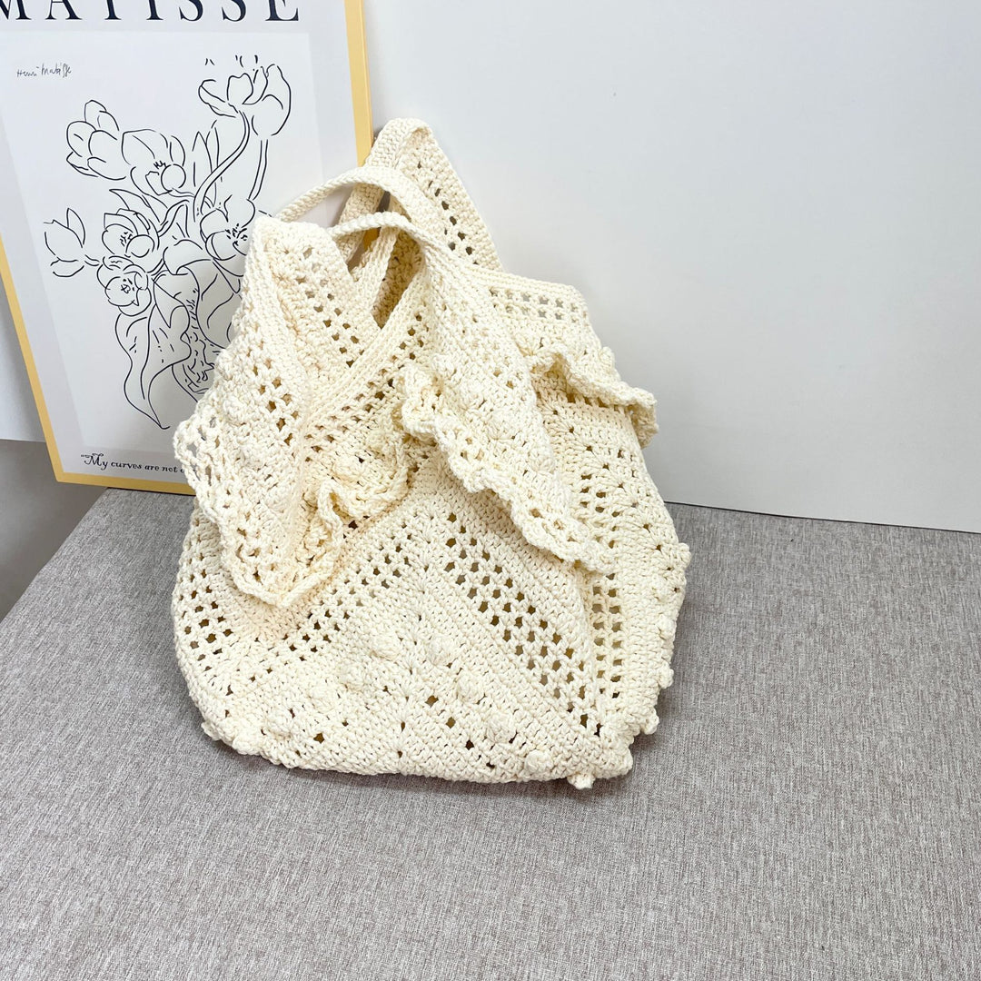 Heklet tote bag Skanto