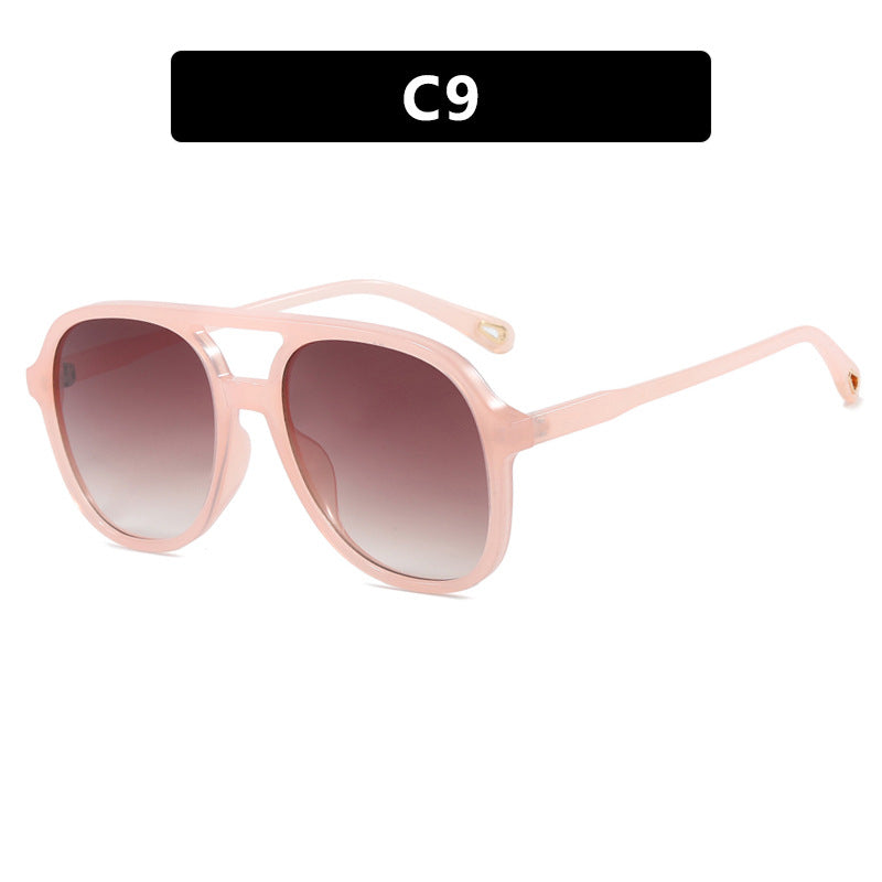 Women's geometric sunglasses with luxurious frame Skanto