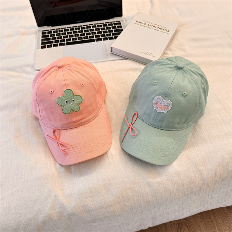 Kvinne Søt Brodert Baseball Cap Skanto