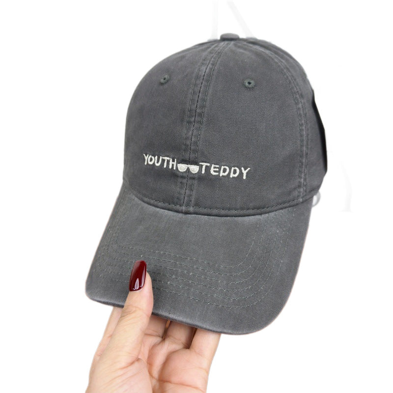 Kvinnelig Casual Bomull Baseball Caps Skanto