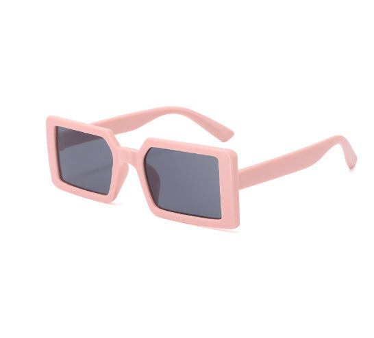Dame moteriktig transparent hjørne solbrille Skanto