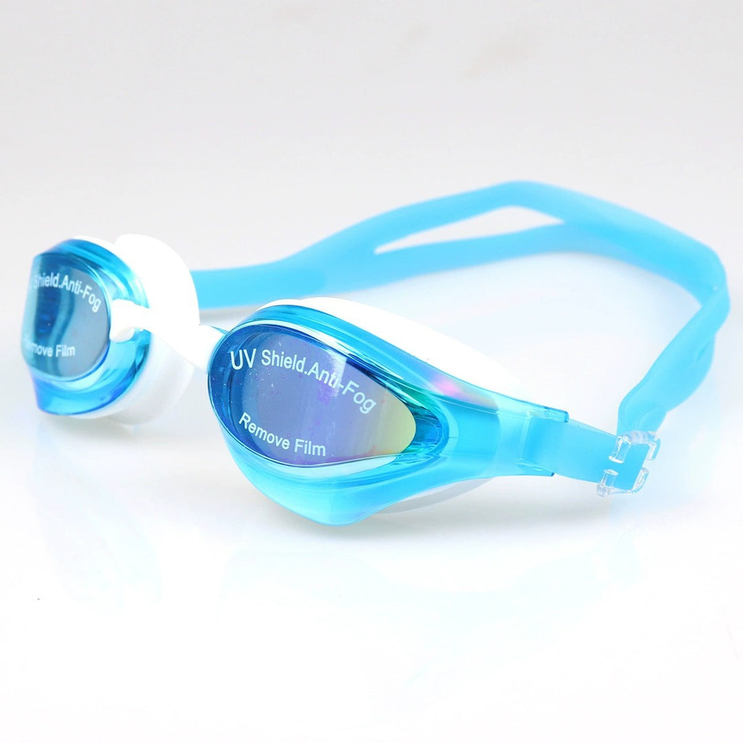 Sportslig svømmebrille med justerbart hodebånd og anti-dugg-teknologi Skanto