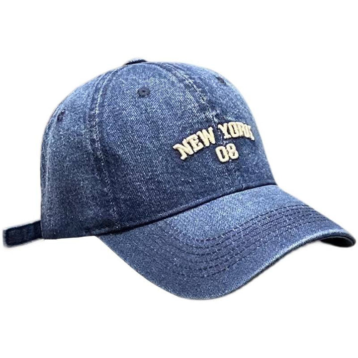 Kvinners vintage denim baseball cap Skanto