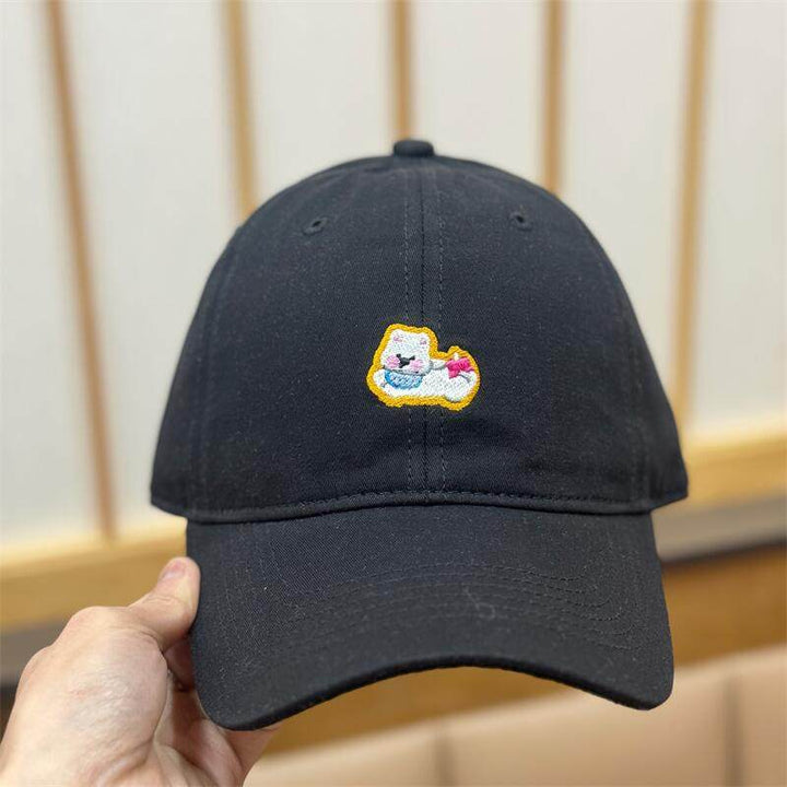 Kvinnenes broderte morsomme karakter baseballcaps Skanto