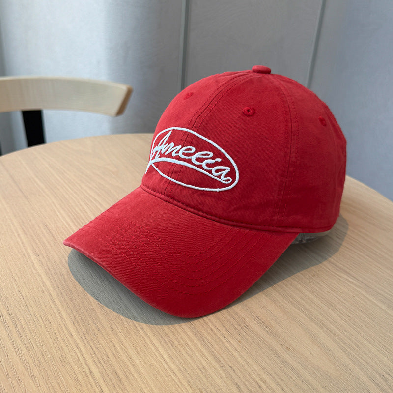 Kvinnes broderte logo baseball cap Skanto